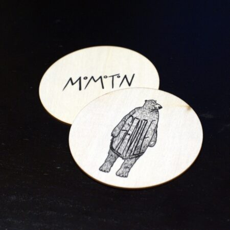 Affirmation card "Gentle" (wood)