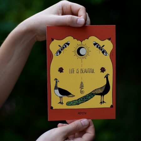 Print "Life Is Beautiful" 18x13