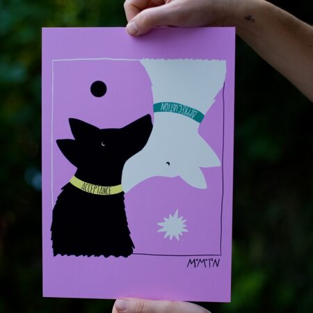 Print "Yin and Yang" 30x21