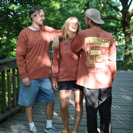 Langarmshirt "Live The Life You Love"